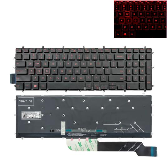 Dell Vostro 15 7580 / Inspiron 7577 7567 5570 5565 5567 / G5 5590 / G3 3590 / G7 7790 Series - Laptop Keyboard With Backlit US English Layout - Polar Tech Australia