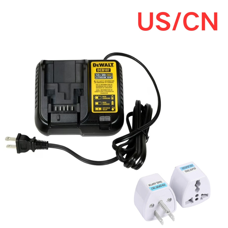 Load image into Gallery viewer, [DCB107][10.8V~18V / 12V~20V MAX-1.25A] Genuine Original DeWalt Fast Charger Electrical Tool Li-ion Battery - Replacement Charger - Polar Tech Australia
