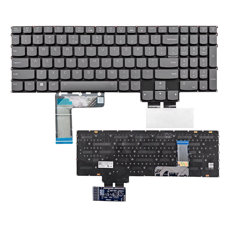 Cargue la imagen en el visor de la galería, Lenovo Legion Pro 5 16IRX9 Y9000X R9000X IRX9 Series - Laptop Keyboard With Backlit US English Layout - Polar Tech Australia

