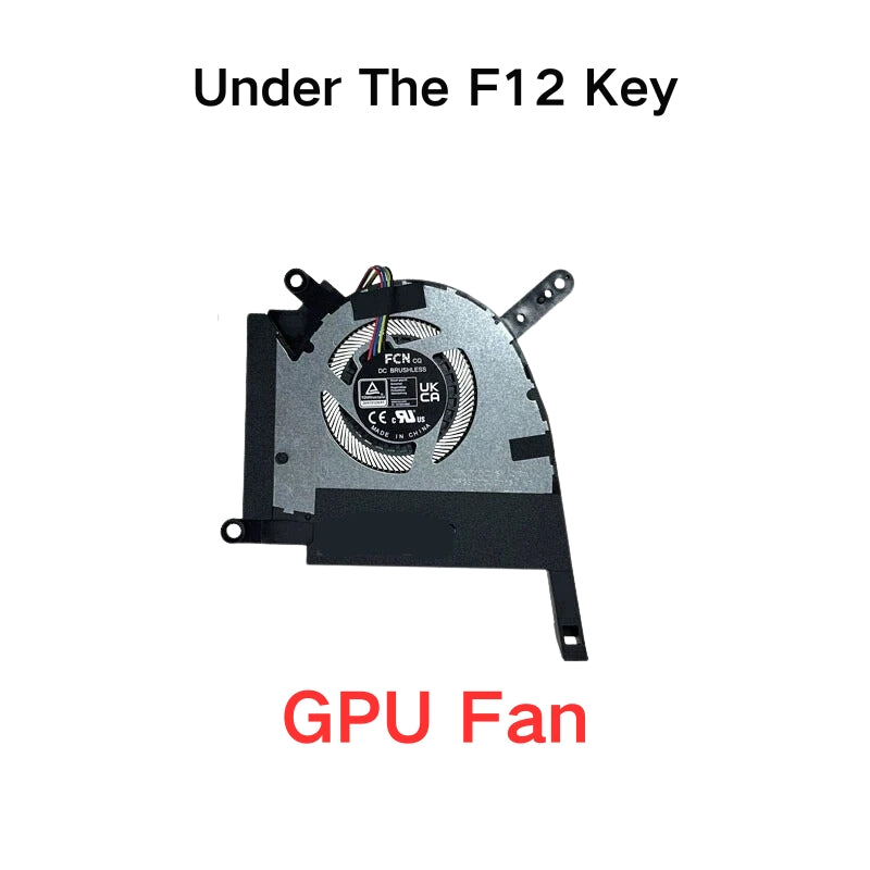 Cargue la imagen en el visor de la galería, ASUS TUF A15 FA507NU FA507NV FA507RM FA507RR FA507RW FA507XI FA507XU FA507XV FX507VI FX507VU Series - CPU &amp; GPU Cooling Fans Replacement Parts - Polar Tech Australia
