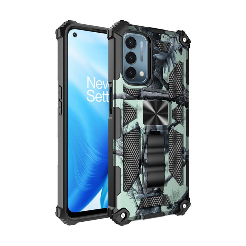 Chargez l&#39;image dans la visionneuse de la galerie, OPPO A54 5G / A74 5G - Camouflage Armor Shockproof TPU + PC Magnetic Protective Case with Holder - Polar Tech Australia
