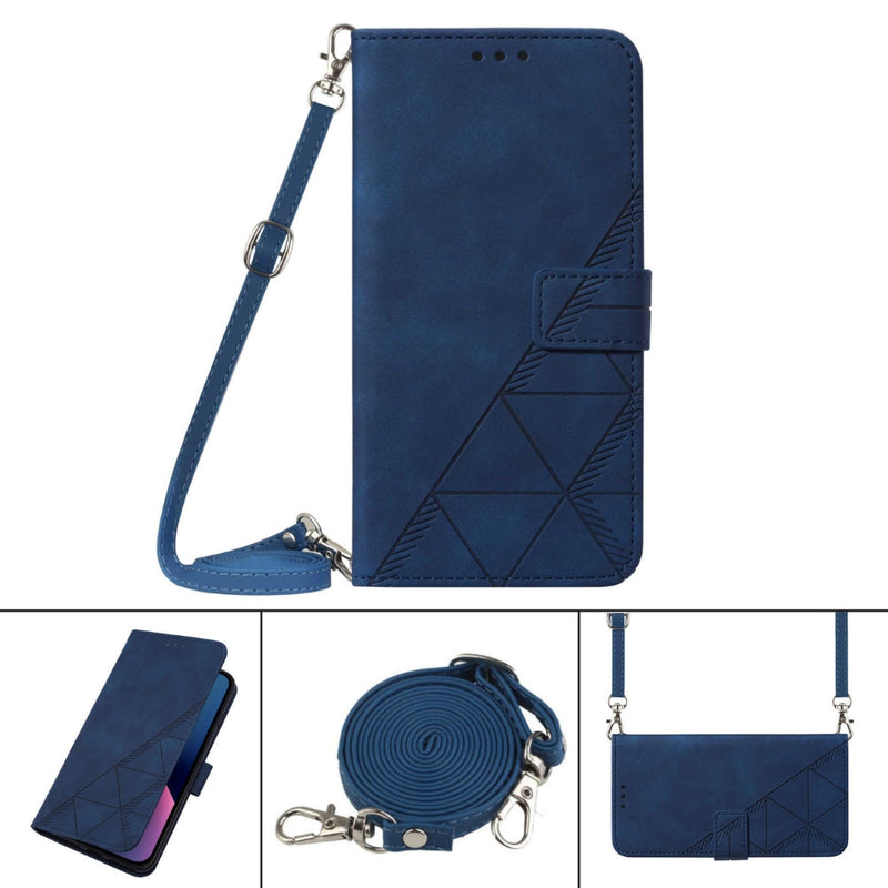 Load image into Gallery viewer, [With Shoulder Strap] [With Card Slot] Motorola G Stylus 2021 4G/5G - PU leather Crossbody Wallet Style Shockproof Phone Case - Polar Tech Australia
