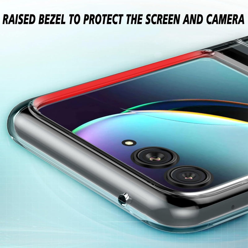 Load image into Gallery viewer, Motorola Moto Razr 40 Ultra - AirPillow Cushion Transparent Soft Clear TPU Shockproof Case - Polar Tech Australia
