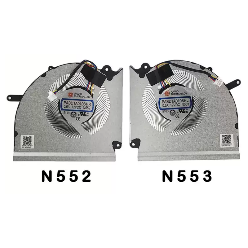 Cargue la imagen en el visor de la galería, MSI Vector 17 HX AI MS-17S3 MS-17S4 Series - Laptop CPU &amp; GPU Cooling Fan Cooler - Polar Tech Australia
