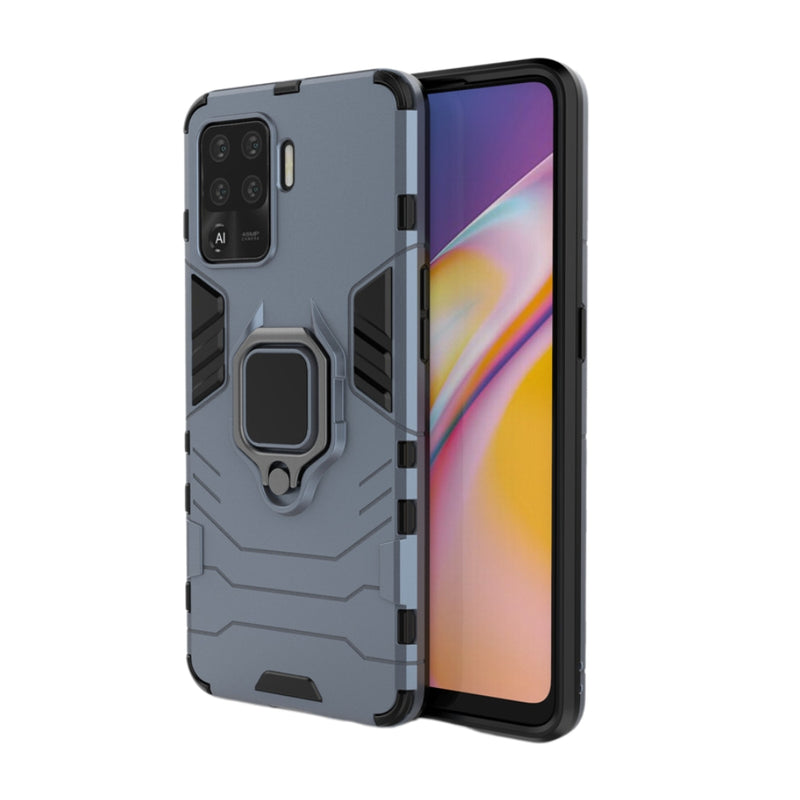Load image into Gallery viewer, OPPO A94 5G (CPH2211) - Heavy Duty Armor Case With Ring Holder Stand - Polar Tech Australia
