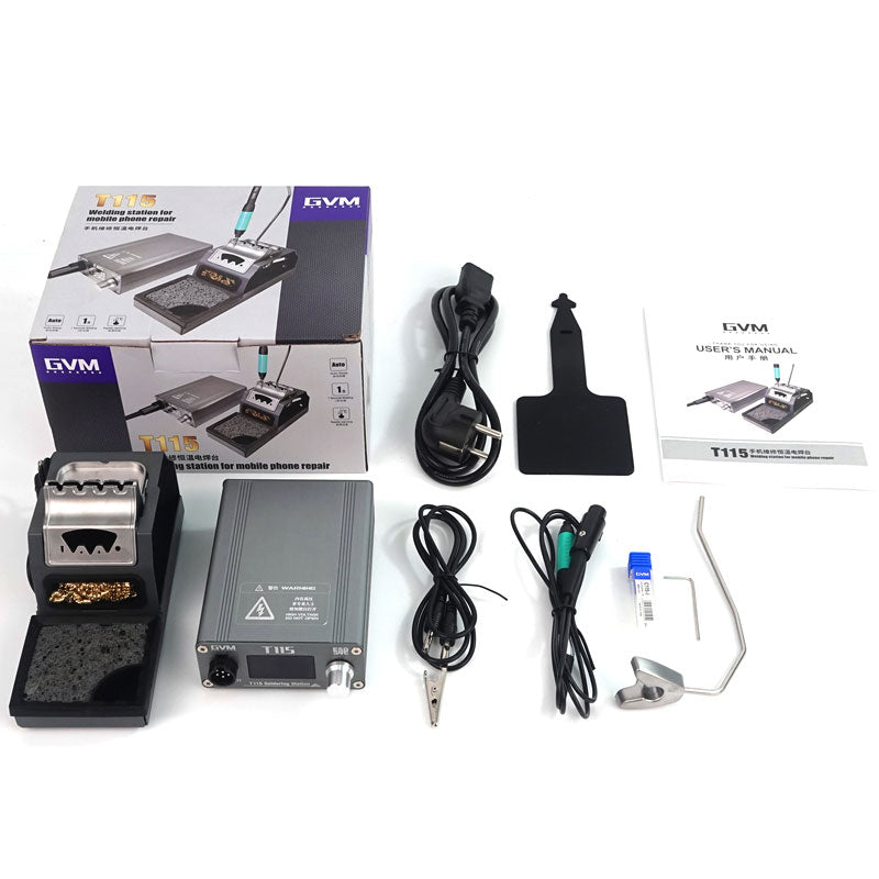 Load image into Gallery viewer, [T115] GVM Mobile Phone Repair Constant Temperature Welding Station - Polar Tech Australia

