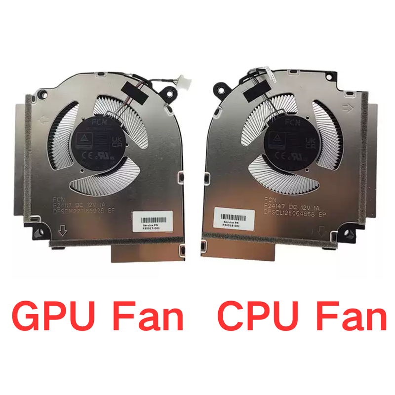 Load image into Gallery viewer, HP OMEN Gaming 16-AM Series - Laptop CPU &amp; GPU Cooling Fan Cooler

