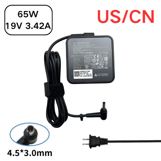 [19V-3.42A/65W][4.5x3.0] MSI Modern 14 M14 P14 15M ADP-65GD D - Laptop AC Power Supply Adapter Charger - Polar Tech Australia