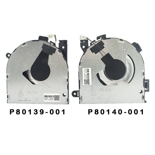 HP P80139-001 P80140-001 ND75C1G 25E19 25E20 Series - Laptop CPU & GPU Cooling Fan Cooler