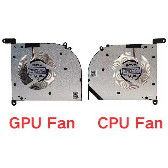MSI Stealth 18 HX AI A2XWIG MS-1833 Series - Laptop CPU & GPU Cooling Fan Cooler