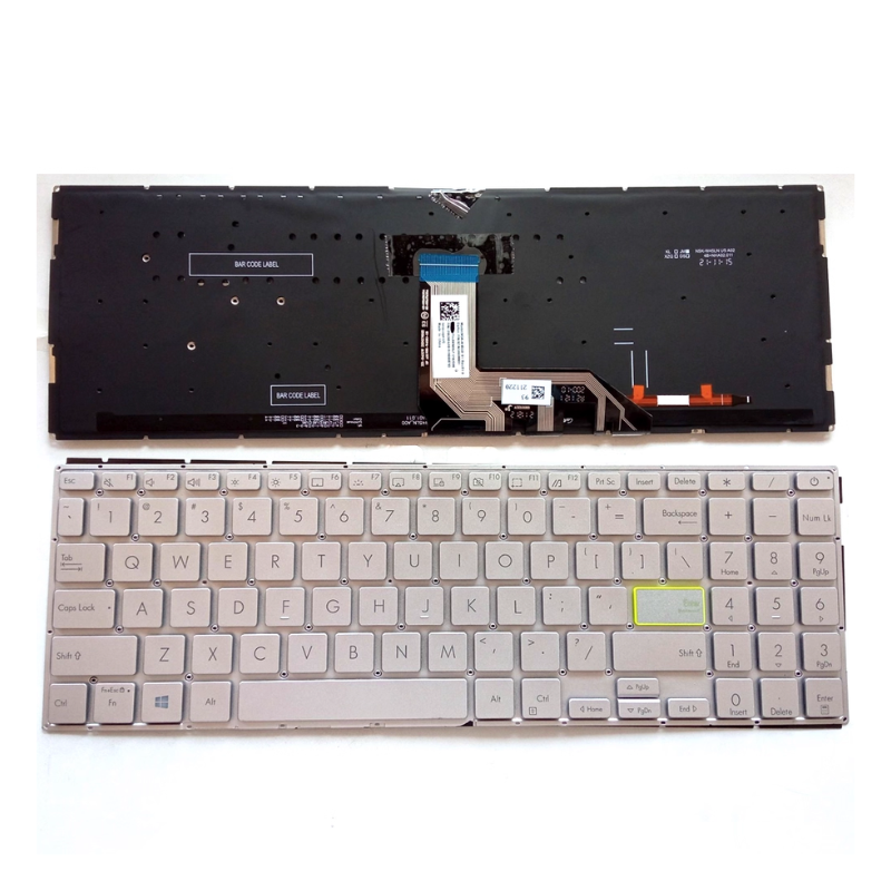 Load image into Gallery viewer, ASUS X513 S533 M513 K513E E510 V5050E FL8800I Series - Laptop Keyboard With Backlit US Layout
