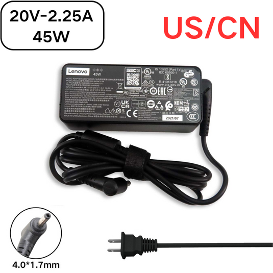 [20V-2.25A/45W][4.0x1.7] Lenovo IdeaPad Miix Chromebook Yoga Laptop AC Power Supply Adapter Charger - Polar Tech Australia