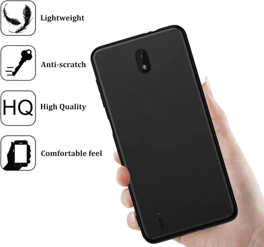 Nokia C01 Plus - Shield Soft TPU Cover Matte Anti-scratch Anti-fingerprint Case - Polar Tech Australia