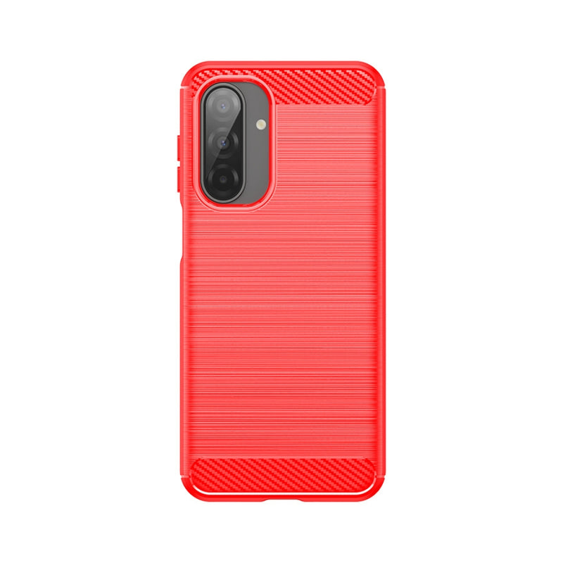 Load image into Gallery viewer, Samsung Galaxy A17 (SM-A176) - Carbon Fiber Brushed Texture TPU Phone Case
