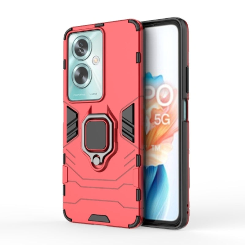 Cargue la imagen en el visor de la galería, OPPO A79 5G (CPH2557, CPH2553) - Heavy Duty Armor Case With Ring Holder Stand - Polar Tech Australia
