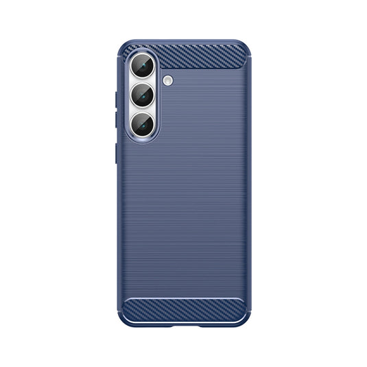 Samsung Galaxy S25 FE (SM-S731) - Carbon Fiber Brushed Texture TPU Phone Case
