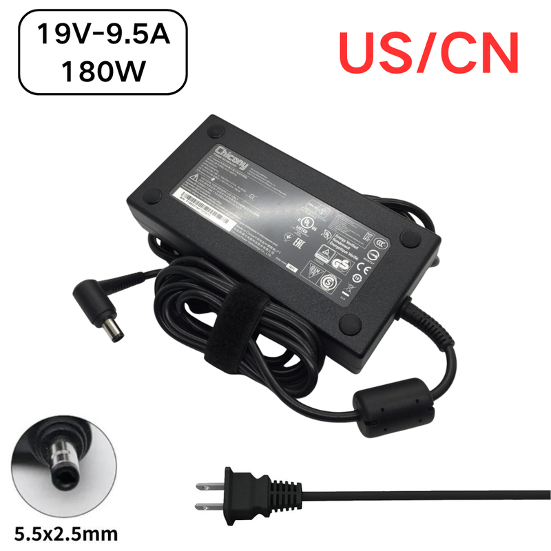 Load image into Gallery viewer, [19V-9.5A/180W][5.5x2.5] Gigabyte Aorus X3 Laptop AC Power Supply Adapter Charger
