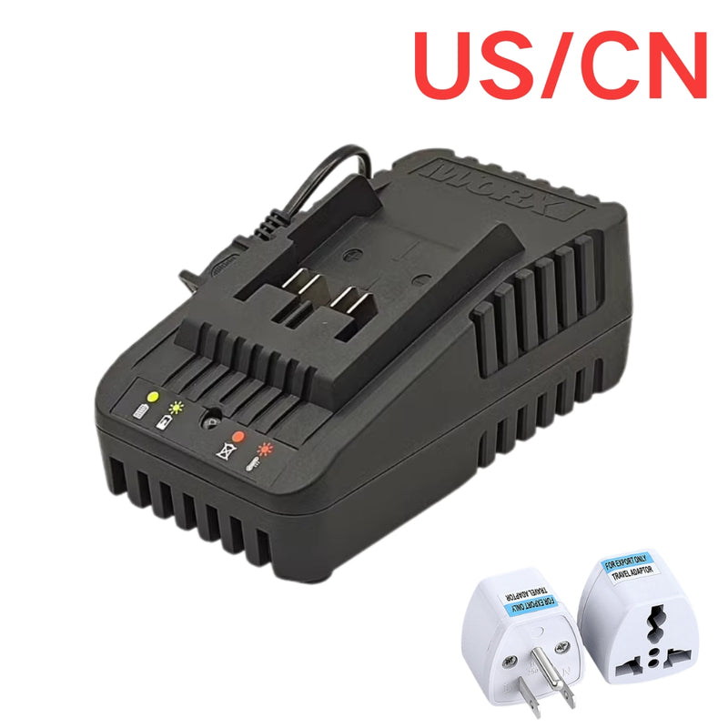 Cargue la imagen en el visor de la galería, [WA3924][20V-2.0A] Genuine Original Worx Fast Charger Electrical Tool Li-ion Battery - Replacement Charger - Polar Tech Australia
