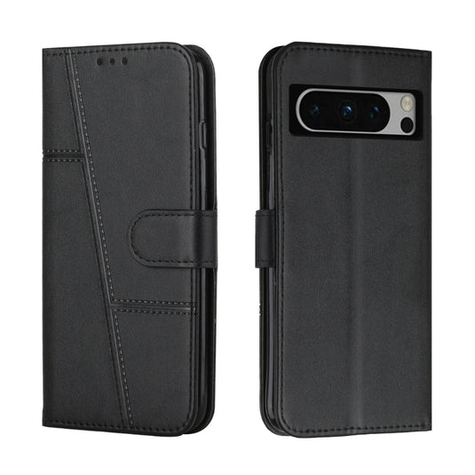 Google Pixel 6 Pro - Stitching Calf Texture Buckle Leather Phone Case