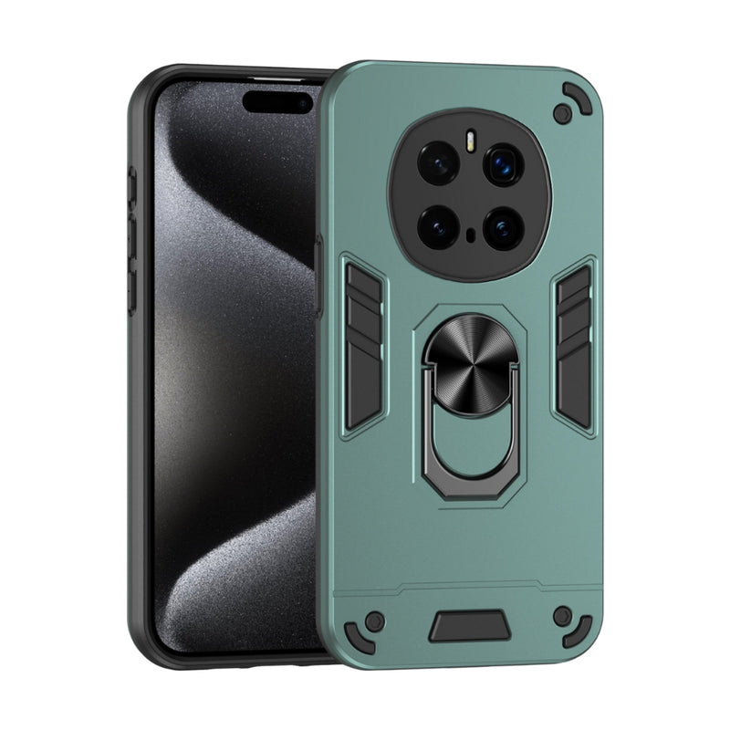 Load image into Gallery viewer, Honor Magic7 (PTP-AN00) - Shockproof Metal Ring Holder Phone Case
