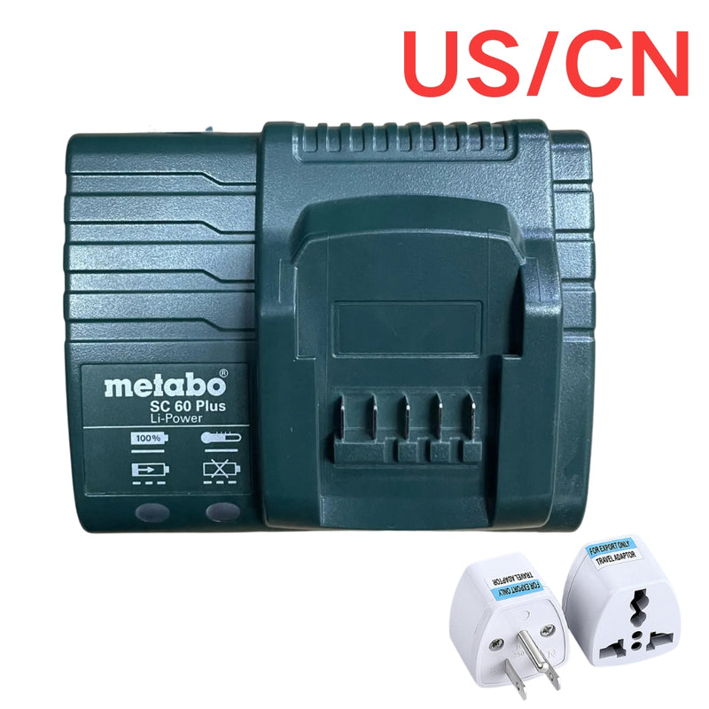 Cargue la imagen en el visor de la galería, [SC 60 Plus][10.8V-2.6A] Genuine Original Metabo Fast Charger Electrical Tool Li-ion Battery - Replacement Charger - Polar Tech Australia

