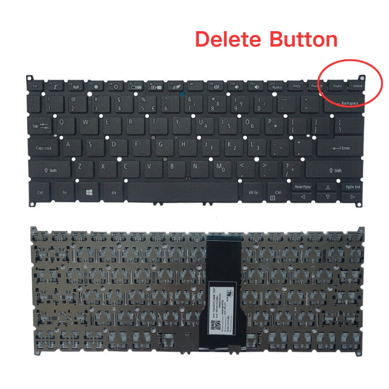Chargez l&#39;image dans la visionneuse de la galerie, Acer Aspire 1 A114-33 A314-35 A314-22 Series - Keyboard US Layout With Backlit - Polar Tech Australia

