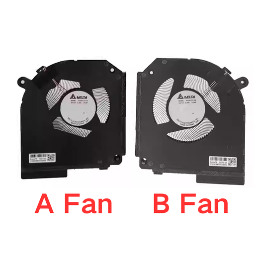 HP ND8CC51 24J01 ND8CC52 24J02 P46511-001 DTADQ5D588K007 Series - Laptop CPU & GPU Cooling Fan Cooler