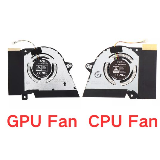 ASUS ROG Zephyrus G14 GA401 GA401I GA401IV Series - Laptop CPU & GPU Cooling Fan Cooler