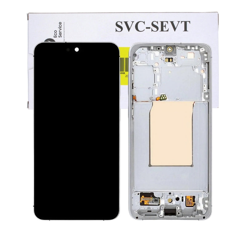 Chargez l'image dans la visionneuse de la galerie, [Samsung Service Pack] Samsung Galaxy S25 FE 5G (SM-S731) OLED LCD Touch Digitizer Screen Assembly With Frame
