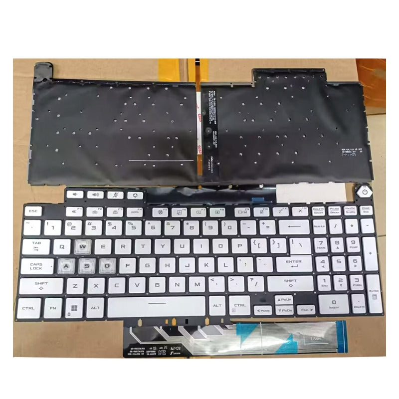 Cargue la imagen en el visor de la galería, ASUS TUF Gaming A15 F15 FA507 FX507 FX507R A17 FA707 F17 FX707 &amp; TUF Dash F15 FX517 Series - Laptop Keyboard With Backlit US Layout
