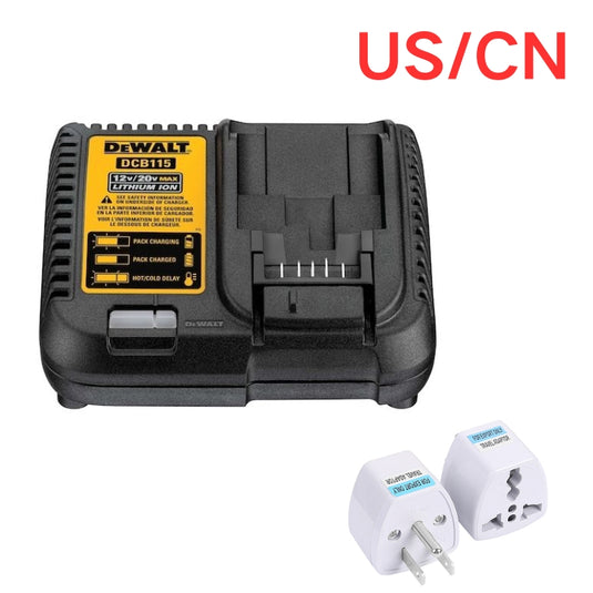 [DCB115][10.8V~18V / 12V~20V Max-4A] Genuine Original DeWalt Fast Charger Electrical Tool Li-ion Battery - Replacement Charger - Polar Tech Australia