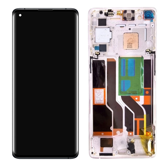 [With Frame] OPPO Find X3 Neo (CPH2207) - AMOLED LCD Display Touch Digitizer Screen Assembly - Polar Tech Australia