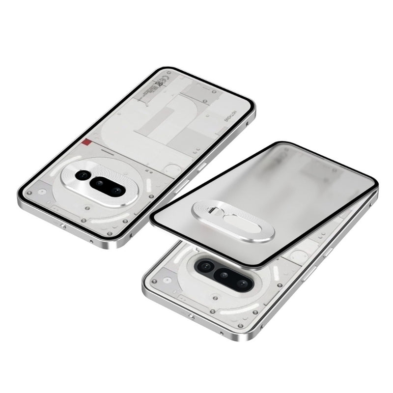 Load image into Gallery viewer, Nothing Phone (2) - Metal Frame Frosted Magnetic Phone Case

