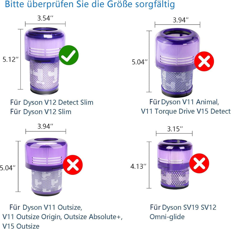 Load image into Gallery viewer, [OEM] Dyson V12 Slim (SV20/SV30) Vacuum Cleaner - Filter Replacement Part - Polar Tech Australia
