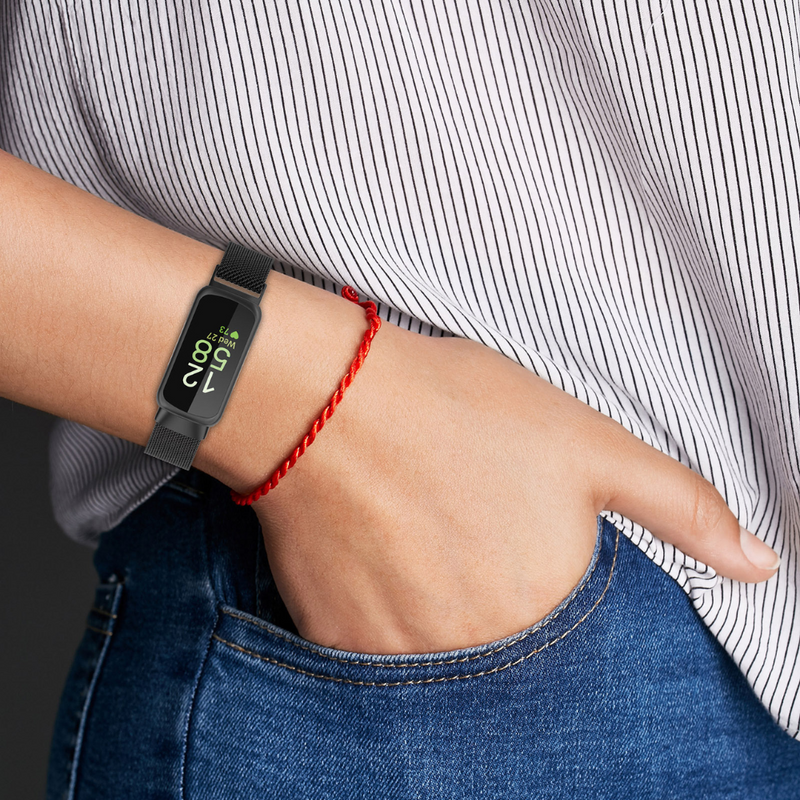 Cargue la imagen en el visor de la galería, Fitbit Inspire 3 – Milanese Stainless Steel Band
