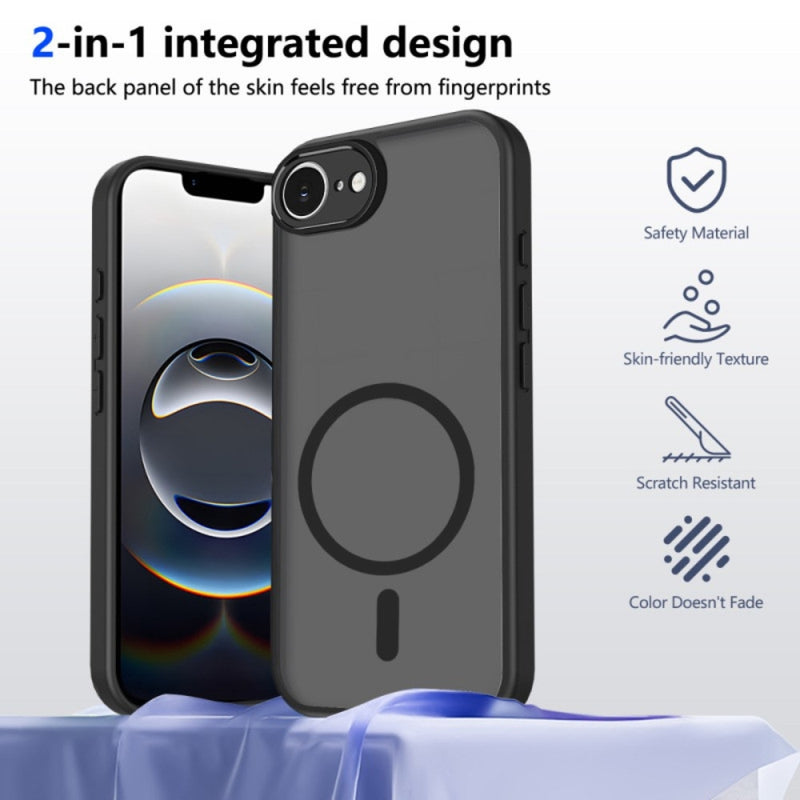 Chargez l'image dans la visionneuse de la galerie, Apple iPhone 16e/17e - Magnetic Matte Shockproof Protective Case - Polar Tech Australia
