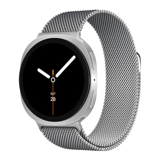 Samsung Galaxy Watch8 Stainless Steel Milanese Loop Magnet Magic Watch Band Strap - Polar Tech Australia