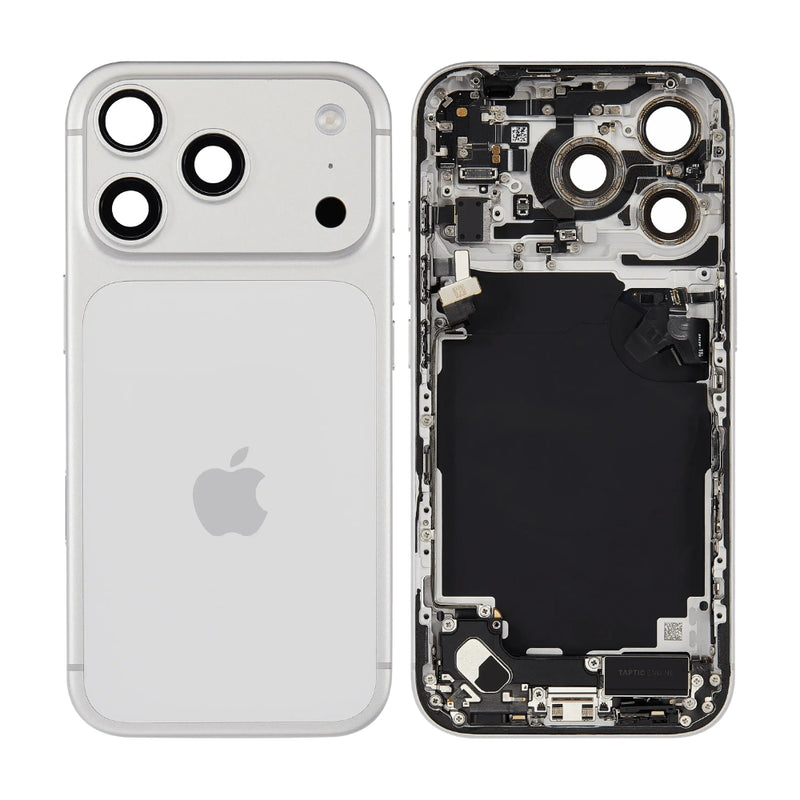 Load image into Gallery viewer, [Assembly With Flex] Apple iPhone 17 Pro - Back Rear Glass With Steel Plate With Wireless NFC Charging MagSafe Magnet &amp; Flashlight Flex (US Version)
