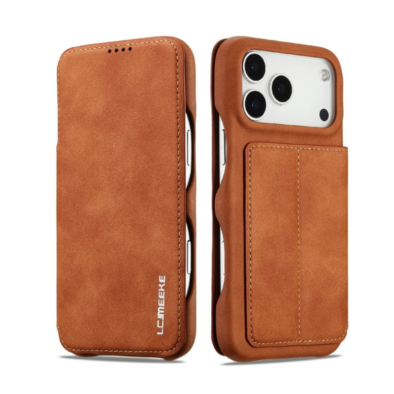 Chargez l'image dans la visionneuse de la galerie, Apple iPhone 18 Pro Max - LC.IMEEKE Hon Ancient Series Flip Leather Phone Case
