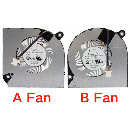 Acer Nitro 5 AN515-54 N18C3 / AN517-51 A715-74G N19C5 Series - Laptop CPU & GPU Cooling Fan Cooler