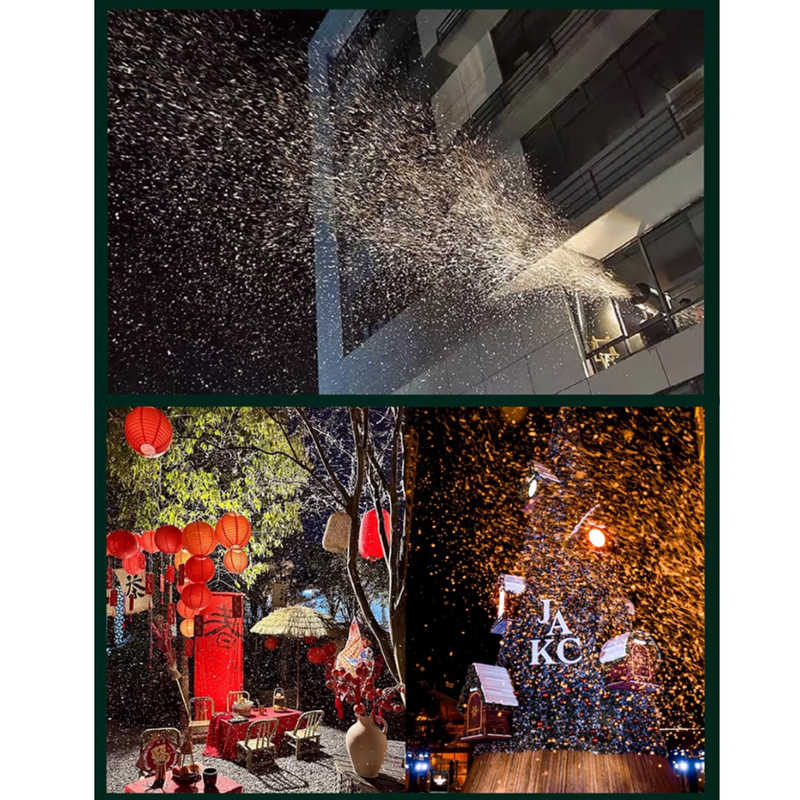 Cargue la imagen en el visor de la galería, Artificial Snow Maker Machine for Mall Christmas Displays, Scenic Spots,Photography and Outdoor Snowfall Effects - Polar Tech Australia
