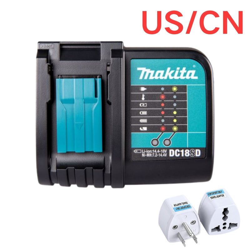 Cargue la imagen en el visor de la galería, [DC18SD][7.2V~18V-2.6A] Genuine Original Makita Fast Charger Electrical Tool Li-ion Battery - Replacement Charger - Polar Tech Australia
