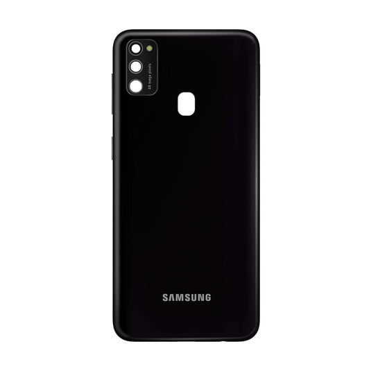 [With Camera Lens] Samsung Galaxy M21 (SM-M215) - Back Rear Cover Glass Cover Panel