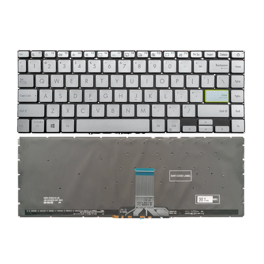 ASUS Redolbook 14E EA1135 EA1115 / ADOL14EA ADOL14FL Series - Laptop Keyboard With Backlit US English Layout - Polar Tech Australia