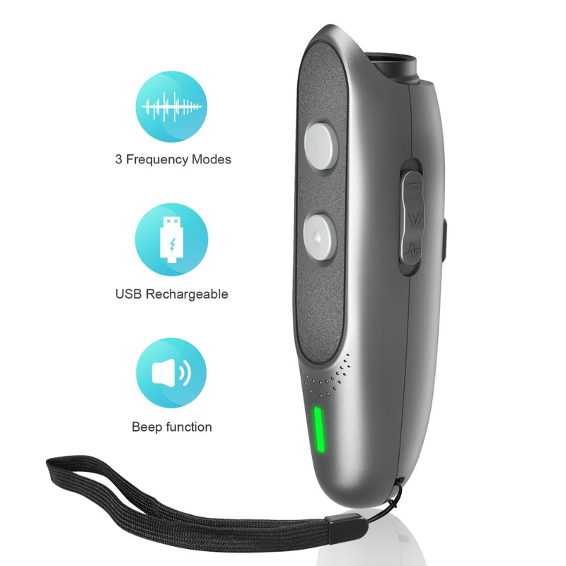 Load image into Gallery viewer, PAPANI Handheld Ultrasonic Dog Training Anti-Bark Device USB Charging Port - Polar Tech Australia
