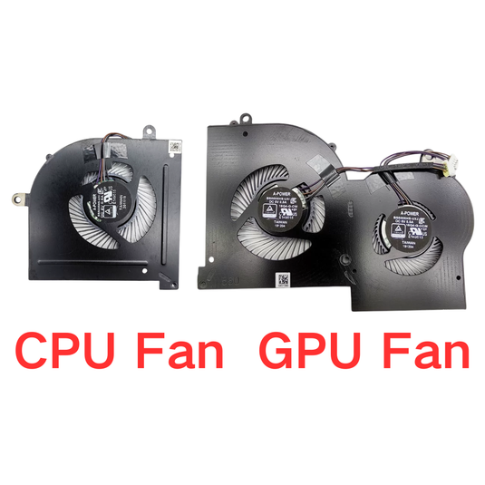 MSI GS65 Stealth MS-16Q4 MS-16Q5 Series - Laptop CPU & GPU Cooling Fan Cooler With Heatsink - Polar Tech Australia