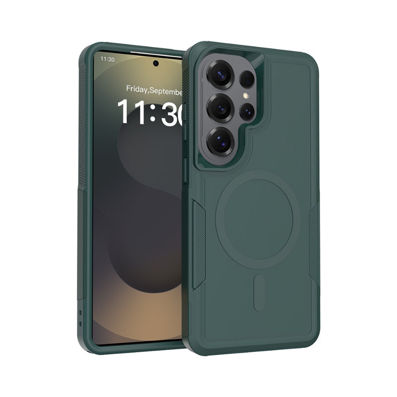 Cargue la imagen en el visor de la galería, Samsung Galaxy S26 / S26 Plus / S26 Ultra - PC + TPU 2-in-1 Magnetic Shockproof Protective Case
