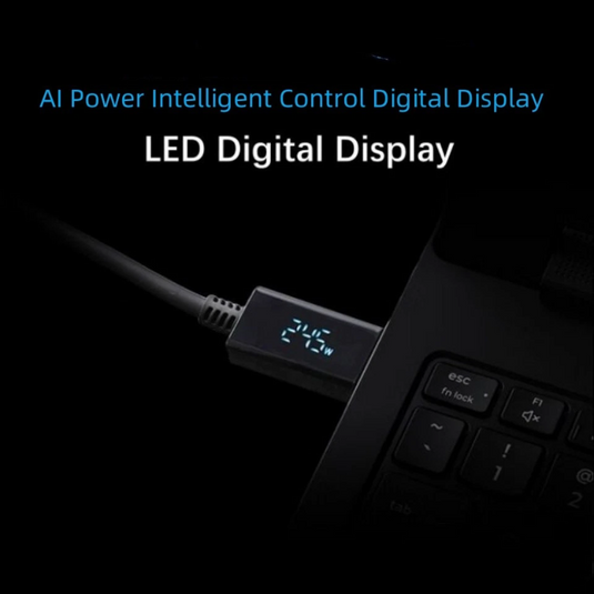 [20V-12.25A/245W][Slim Tip][Slim GaN] Lenovo Legion Pro 5 16IAX10 / Legion 5 15IRX10 / LOQ 17IRX10 2025 Gaming Series - Laptop AC Power Supply Adapter Charger
