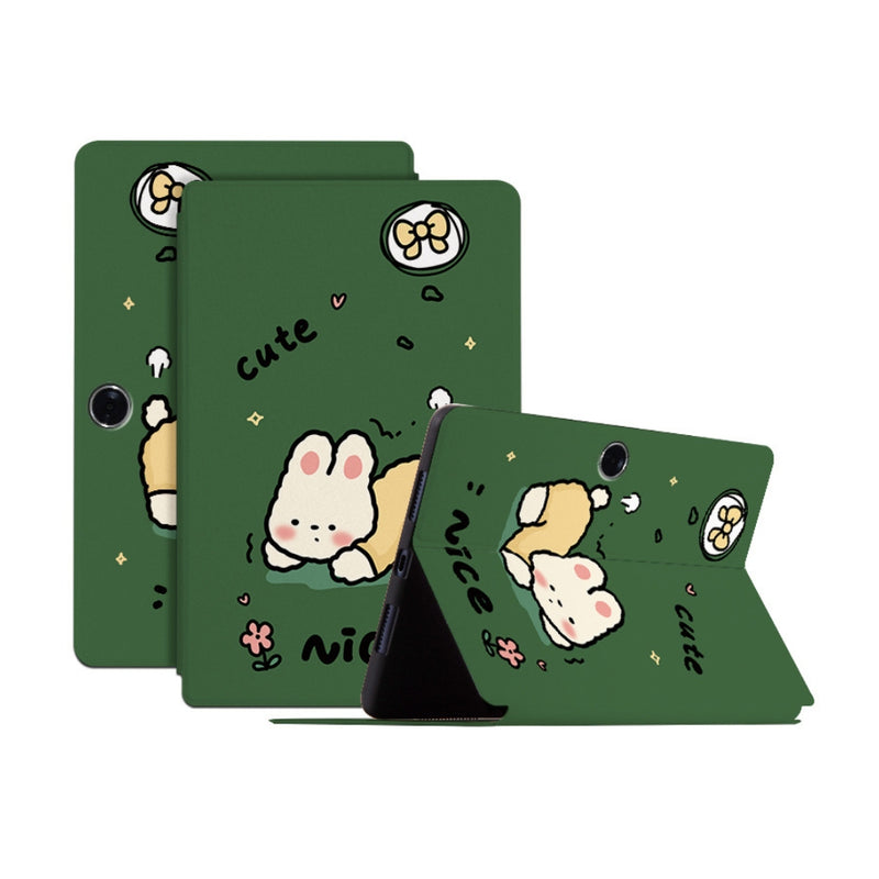 Load image into Gallery viewer, OPPO Pad Neo (OPD2302, OPD2303) - Cute Cartoon Pattern Magnetic Flip Stand Protective Case - Polar Tech Australia
