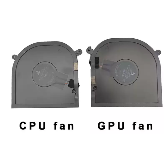 Dell XPS 17 9700 9710 9720 / Precision 5750 5760 Series - Laptop CPU & GPU Cooling Fan Cooler - Polar Tech Australia